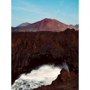 affiche volcan Lanzarote