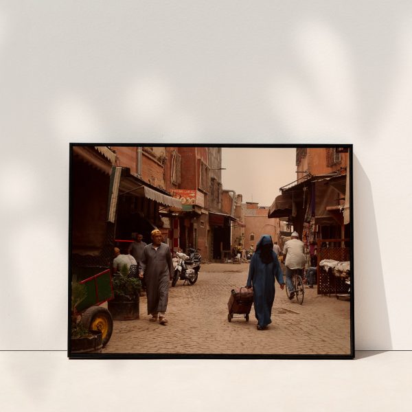 encadrement poster marrakech