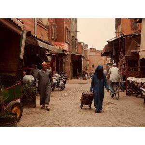 poster rue de marrakech