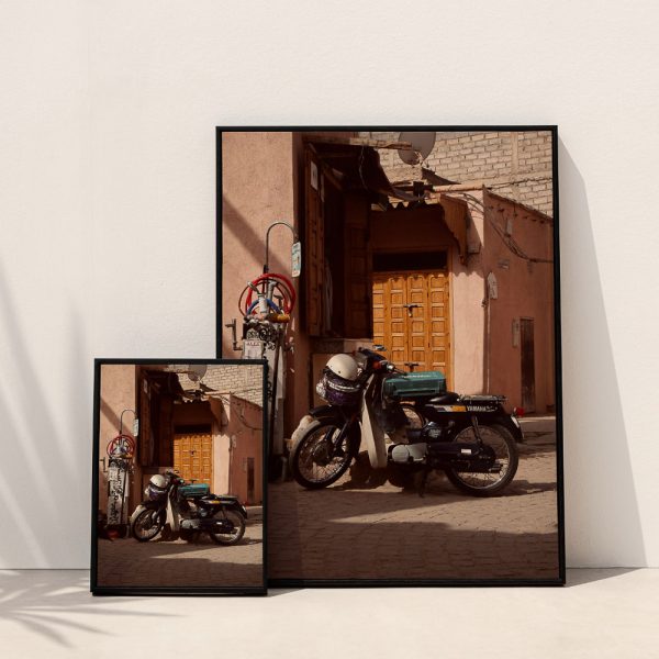 Poster moto marrakech