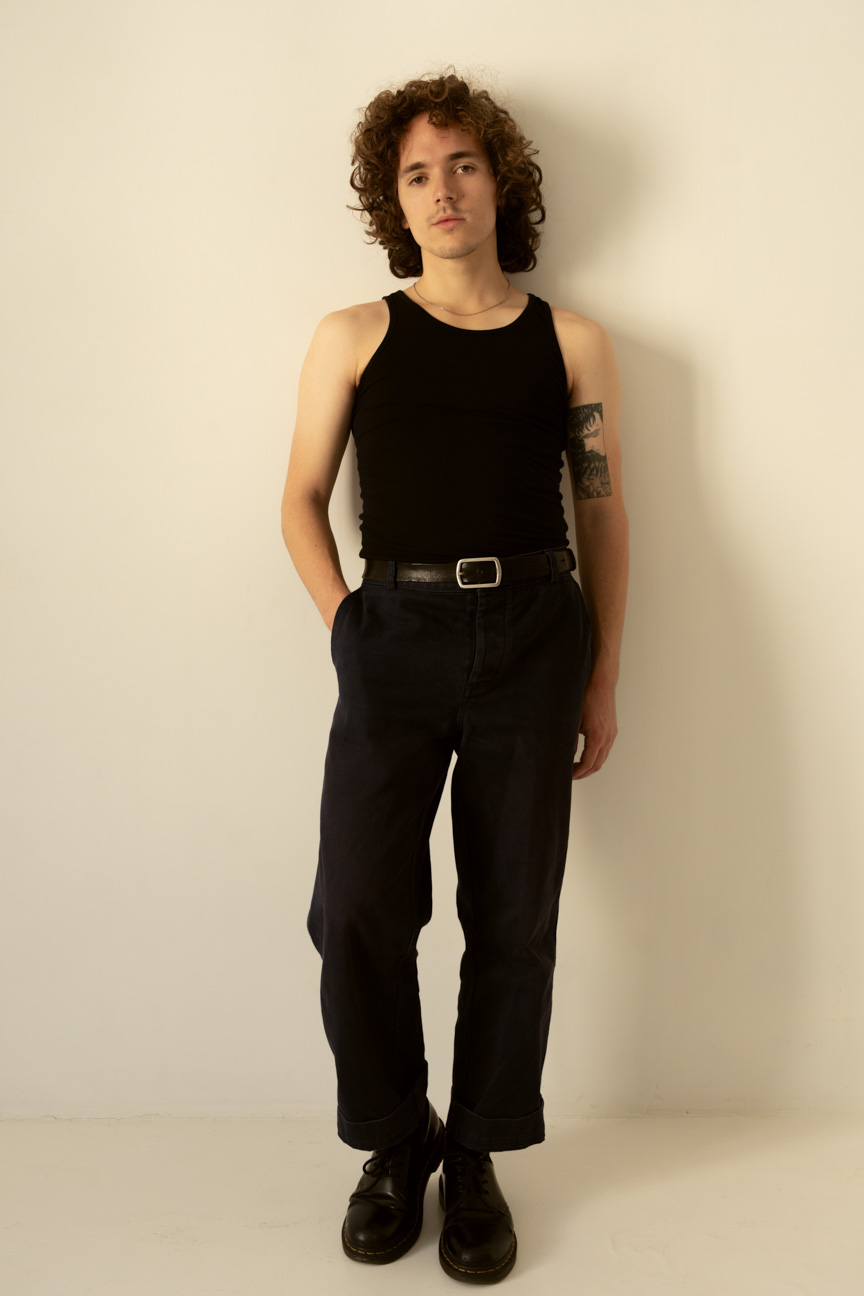 Portrait comédien homme Sami Blond